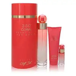 Perry Ellis 360 Coral Gift Set By Perry Ellis