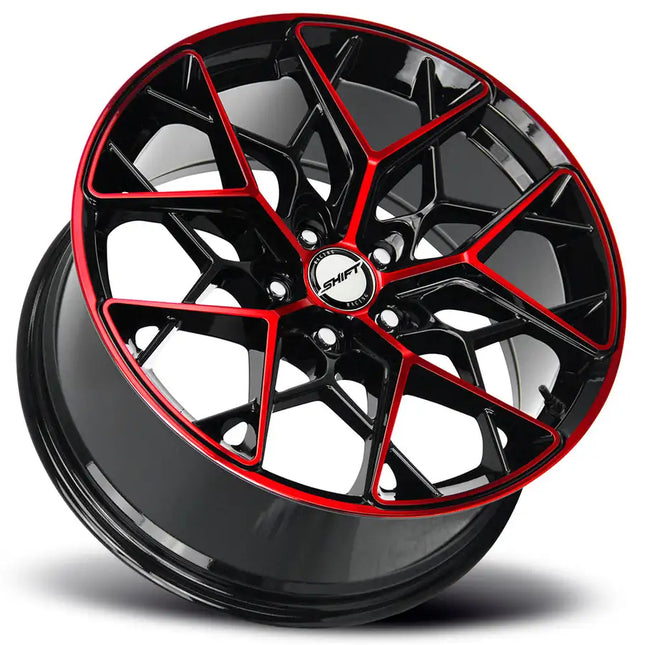 Máquina Piston Gloss Black Candy Red