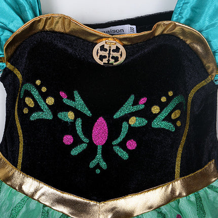 Latest Frozen Dress Children Party Clothings Halloween Costume