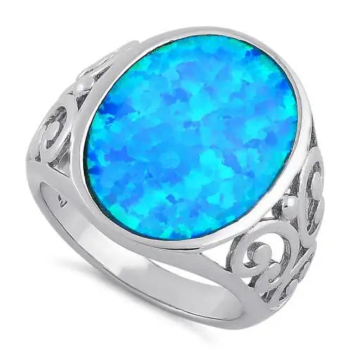 Extravagant Opal Swirl Ring - vickiescloset