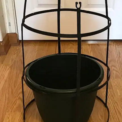12" Vista Tomato Planter w/ Removable Trellis