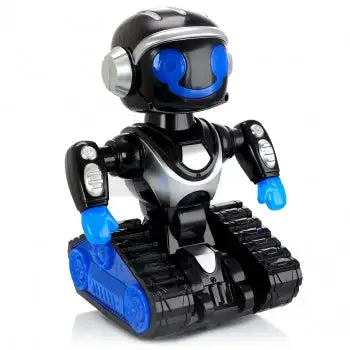 Vivitar Interactive Action Dancing Robot in Black and Blue - vickiescloset