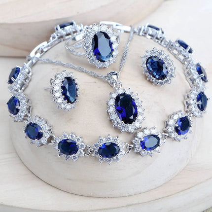 Silver 925 Women Bridal Sets