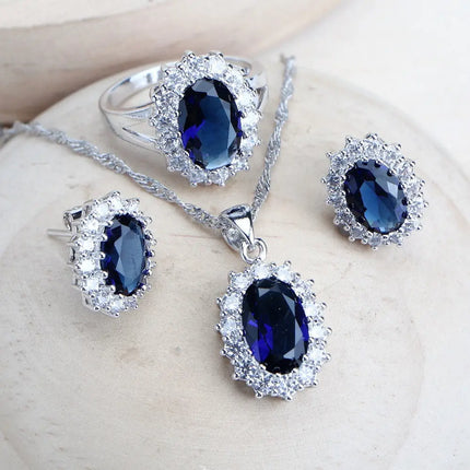 Silver 925 Women Bridal Sets