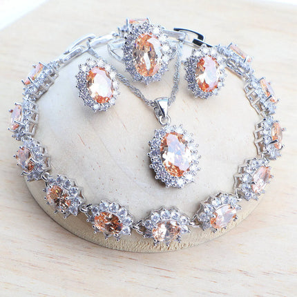Silver 925 Women Bridal Sets