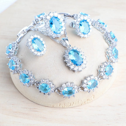 Silver 925 Women Bridal Sets
