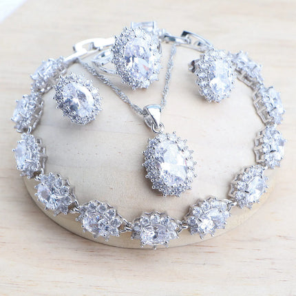 Silver 925 Women Bridal Sets