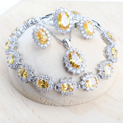 Silver 925 Women Bridal Sets