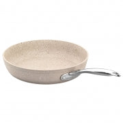 Korkmaz Granita 9.5 Inch Nonstick Tava and Frypan in Tan