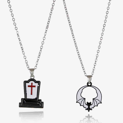 Two-Piece Halloween Theme Necklace Set
