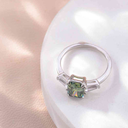 2 Carat Moissanite 925 Sterling Silver Ring
