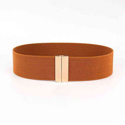 Alloy Buckle Elastic Belt