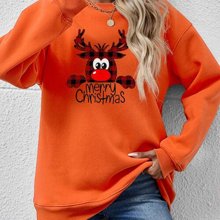 MERRY CHRISTMAS Graphic Sweatshirt