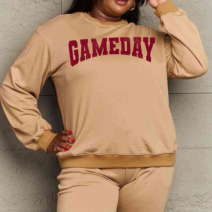 Simply Love Simply Love Full Size GAMEDAY Graphic Sweatshirt