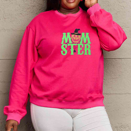 Simply Love Full Size Drop Shoulder Graphic Sweatshirt