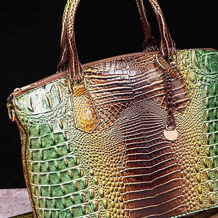 Gradient PU Leather Handbag - Vickie Lynn's