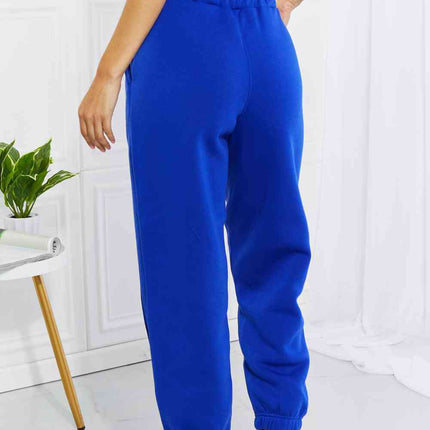 Zenana Full Size Can't Stop Me Paperbag Waist Joggers