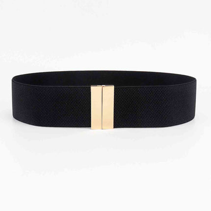 Alloy Buckle Elastic Belt