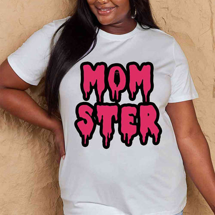Simply Love Full Size MOM STER Graphic Cotton T-Shirt