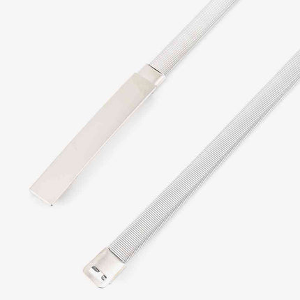 Elastic Iron Skinny Belt
