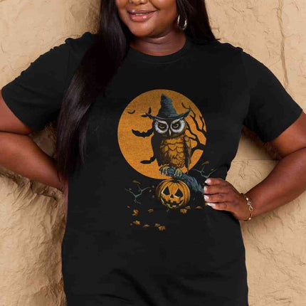 Simply Love Full Size Holloween Theme Graphic Cotton T-Shirt