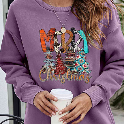 MERRY CHRISTMAS Graphic Sweatshirt