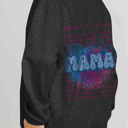 Simply Love Simply Love Full Size MAMA Graphic Sweatshirt