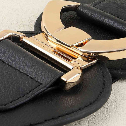 Alloy Buckle Elastic Belt
