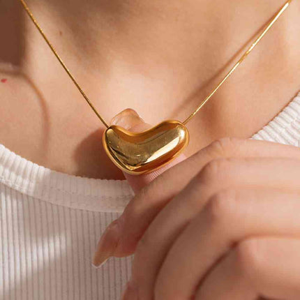 Heart Shape Pendant Necklace