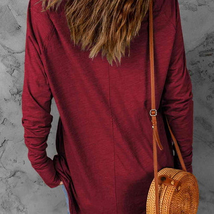 Pumpkin Graphic Thumbhole Sleeve T-Shirt