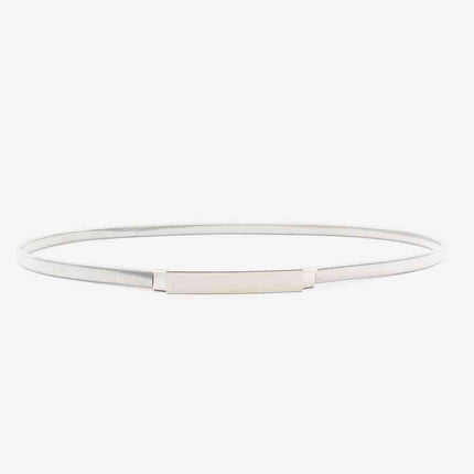 Elastic Iron Skinny Belt