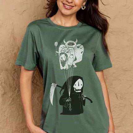 Simply Love Full Size Death Graphic T-Shirt