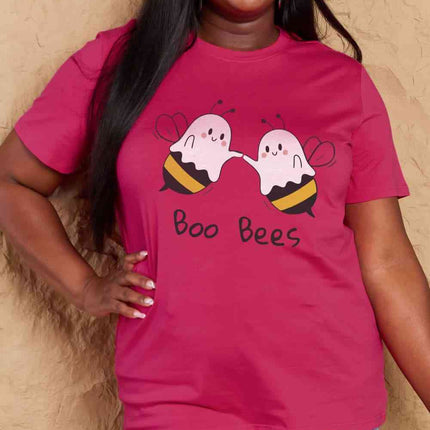 Simply Love Full Size BOO BEES Graphic Cotton T-Shirt