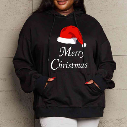 Simply Love Full Size MERRY CHRISTMAS Graphic Hoodie