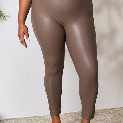 e.Luna Full Size High Waist Skinny Pants