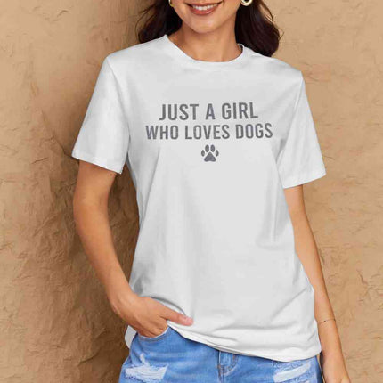 Simply Love Full Size Dog Paw Graphic Cotton T-Shirt