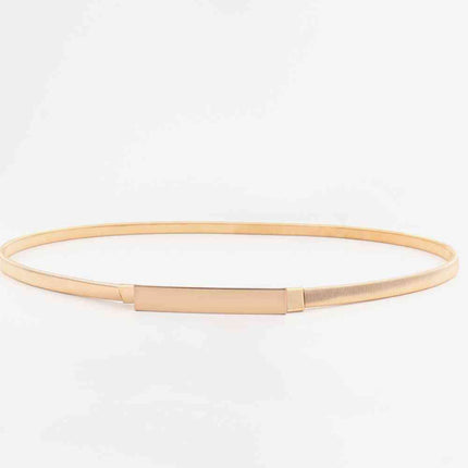 Elastic Iron Skinny Belt