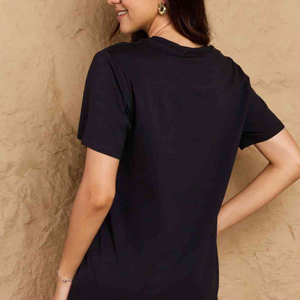 Simply Love Full Size CREATE HAPPINESS Graphic Cotton T-Shirt