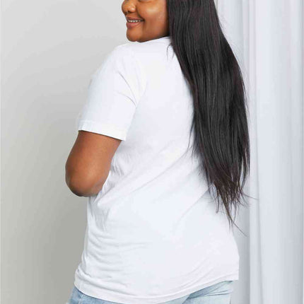 Simply Love Simply Love Full Size Flower Graphic Cotton Tee