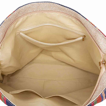 Geometric Canvas Tote Bag