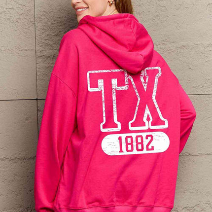 Simply Love Simply Love Full Size TX 1882 Graphic Hoodie