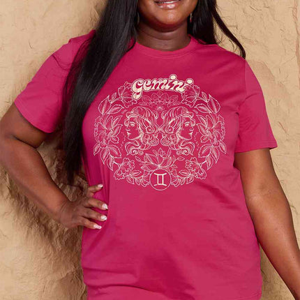 Simply Love Full Size GEMINI Graphic T-Shirt