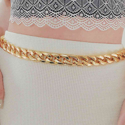 Adjustable Curb Chain Belt