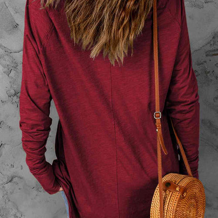 BOO Graphic Thumbhole Sleeve T-Shirt