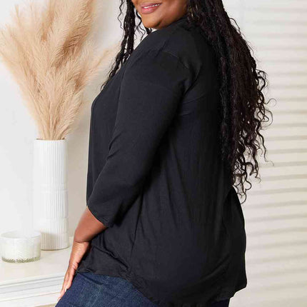 Culture Code Full Size Open Front Cardigan