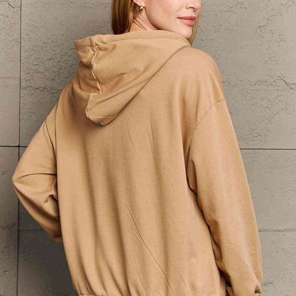 Simply Love Simply Love Full Size Dog Paw Slogan Graphic Hoodie