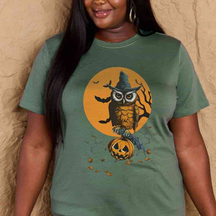 Simply Love Full Size Holloween Theme Graphic Cotton T-Shirt