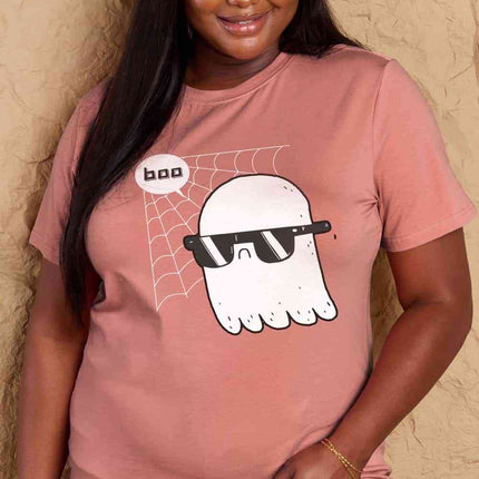 Simply Love Full Size BOO Graphic Cotton T-Shirt