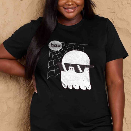 Simply Love Full Size BOO Graphic Cotton T-Shirt