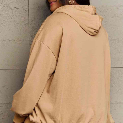 Simply Love Simply Love Full Size BORN FREE Graphic Hoodie